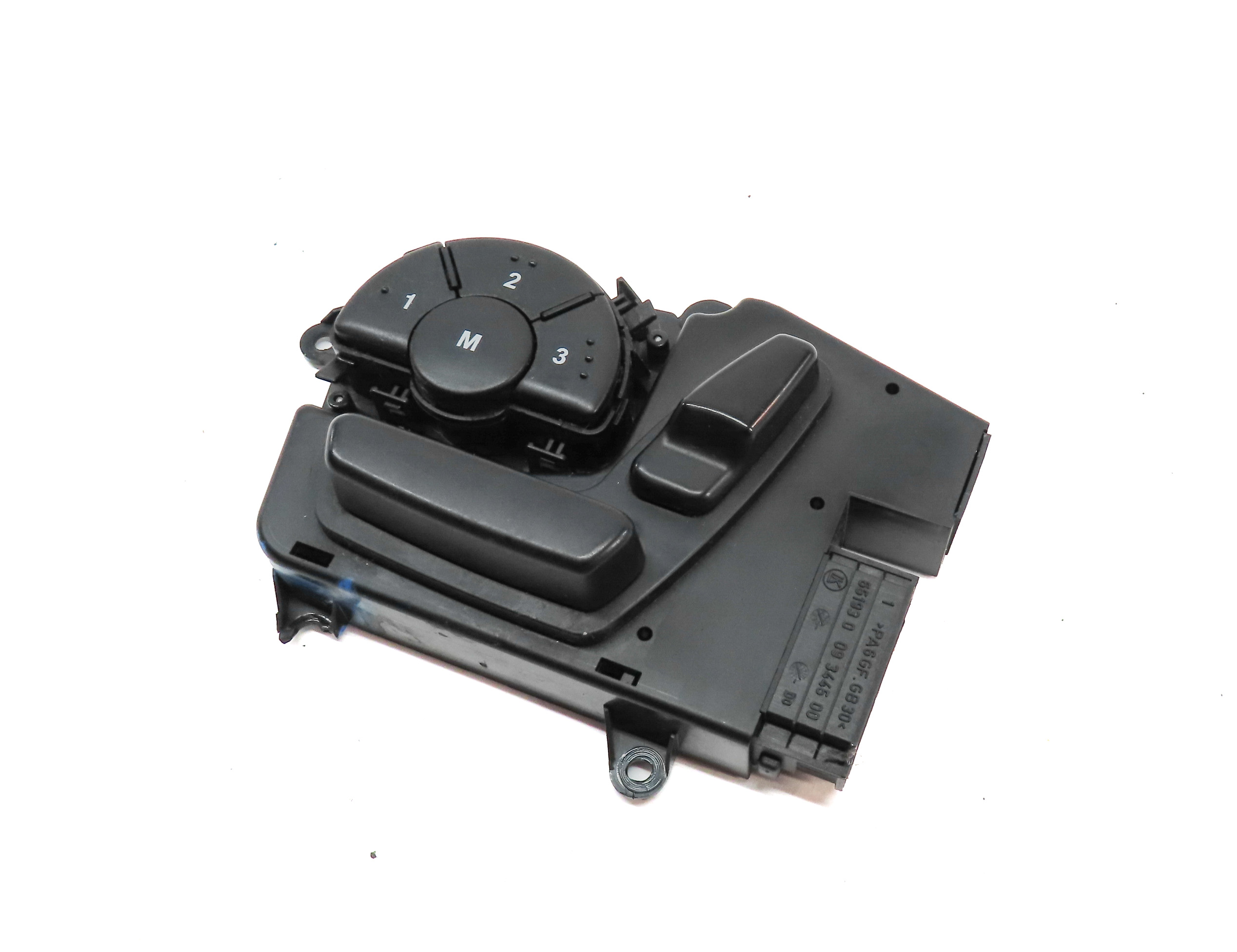 2008 MERCEDES GL450 X164 FRONT LEFT DRIVER SEAT ADJUST SWITCH w/ MEMORY (BLACK) — exact item pictured